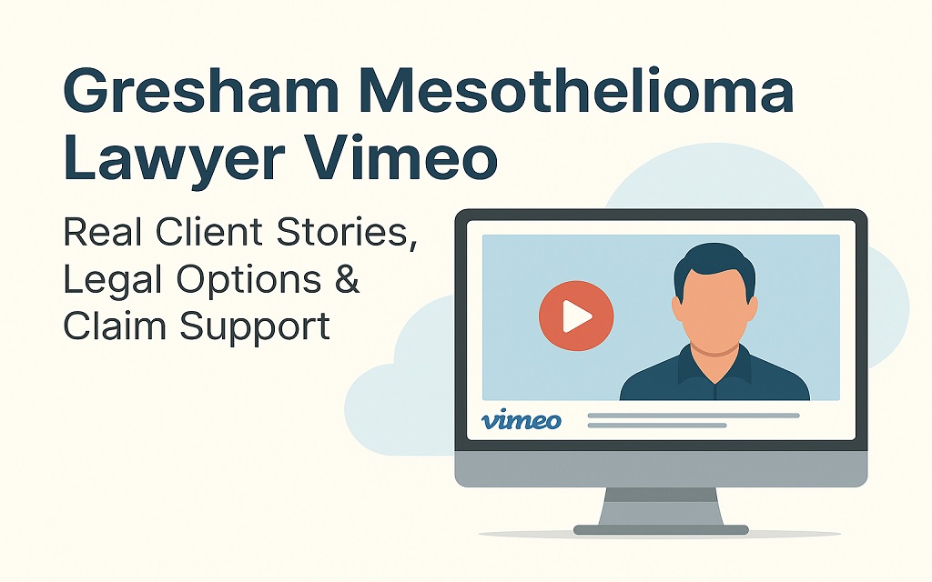Gresham Mesothelioma Lawyer Vimeo