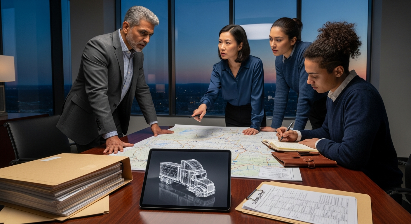 Common Causes of Multi-Vehicle Truck Accidents and Legal Remedies